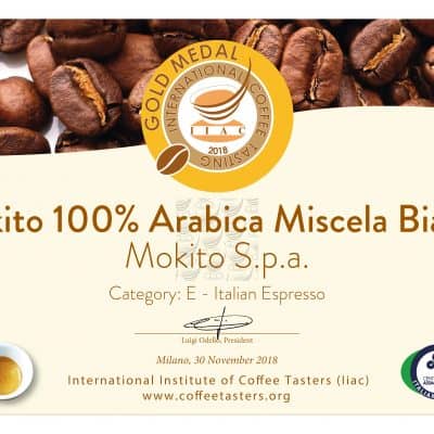 Doppia medaglia d’Oro per Mokito all’International Coffee Tasting 2018